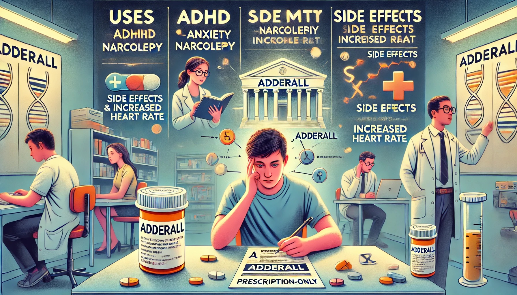 Adderall: Uses, Effects, Risks, and Safer Alternatives